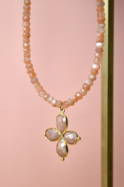 Zonnesteen Ladakhi Ketting - Gold Plated