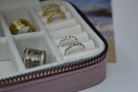 Threads Ring - Stainless Steel Zilver