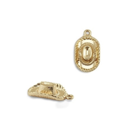 Cowboy Hoed Bedel Goud
