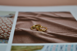 Elara Hoop Oorbellen - Gold Plated