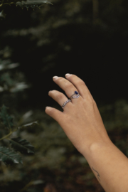 Sodalite Ring Sterling Silver