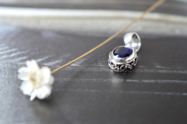 Selenium Ocean Kyaniet Hanger - Sterling Zilver