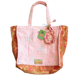 Sari Bag Large Pink / Doing Goods