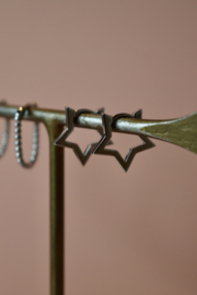 Ster Oorbellen - Sterling Zilver 