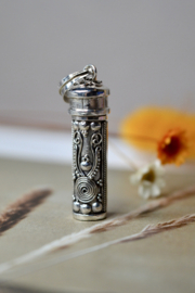 Maya Spirit Prayer Box Sterling Silver