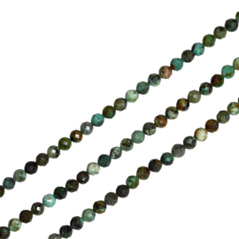 Afrikaans Turkoois Facet 4 mm Kralen