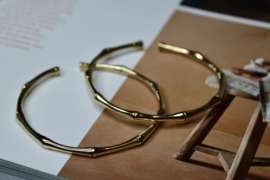 Bamboo Bangle Brass