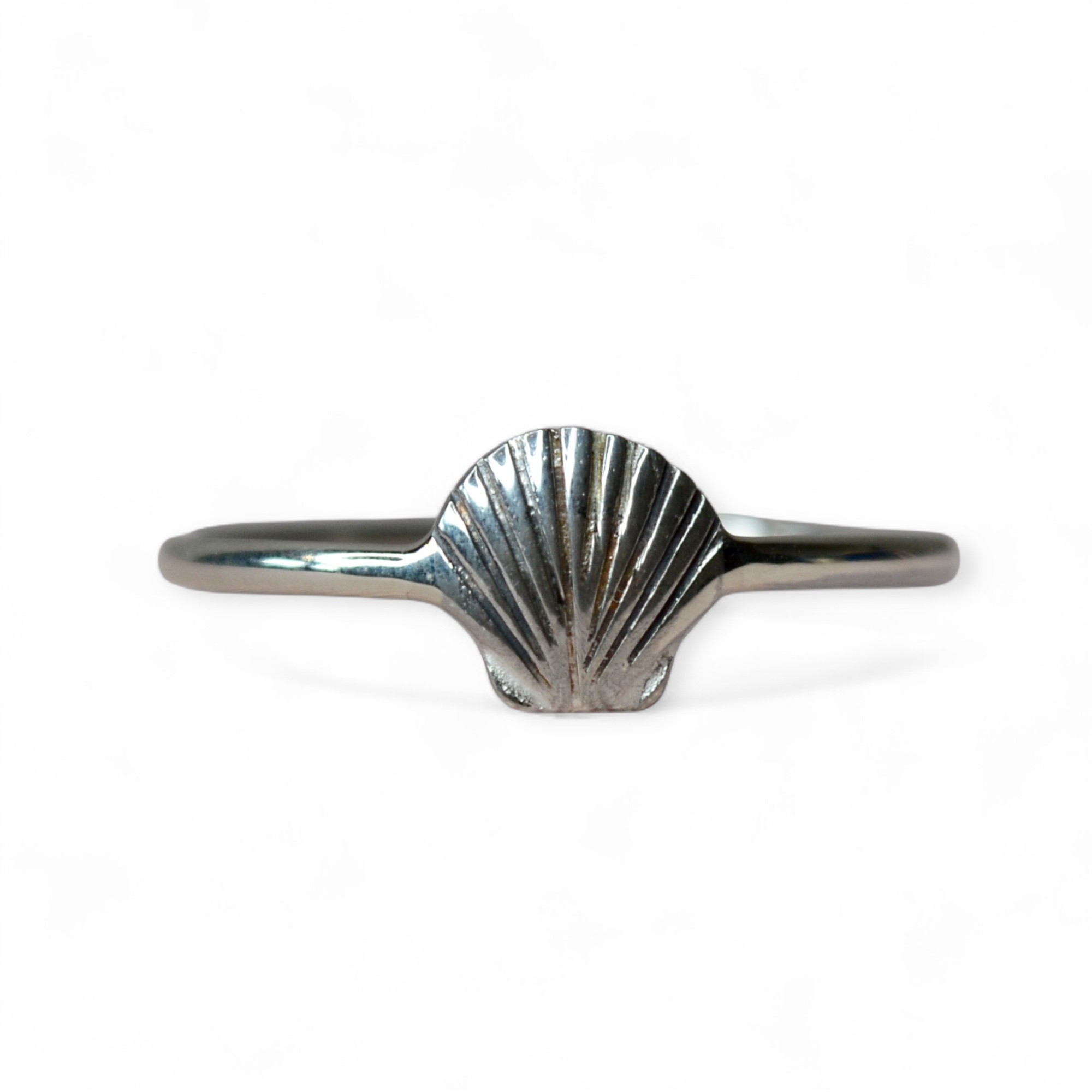 Silver Shell Ring Sterling Silver