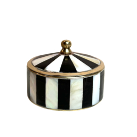 Black Striped Circus Box Large