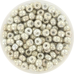 Miyuki Rocailles 4 mm luster Smoke Gray 6-1865