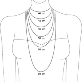 Sundara Roze Toermalijn Ketting - Gold Plated