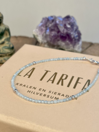 Aquamarijn Mira Armband -  Sterling Zilver