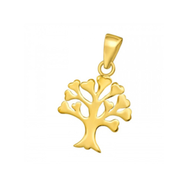 Gold Vermeil Tree Of Life Pendant