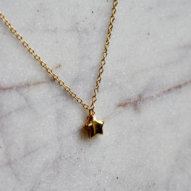 Gold Vermeil Star Necklace