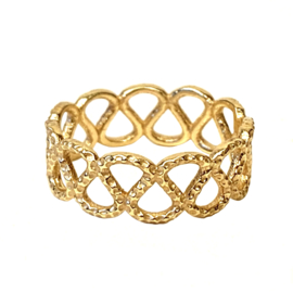 Swirl Ring Gold Vermeil / Muja Juma 16.5