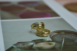 Livia Hoop Oorbellen - Gold Plated