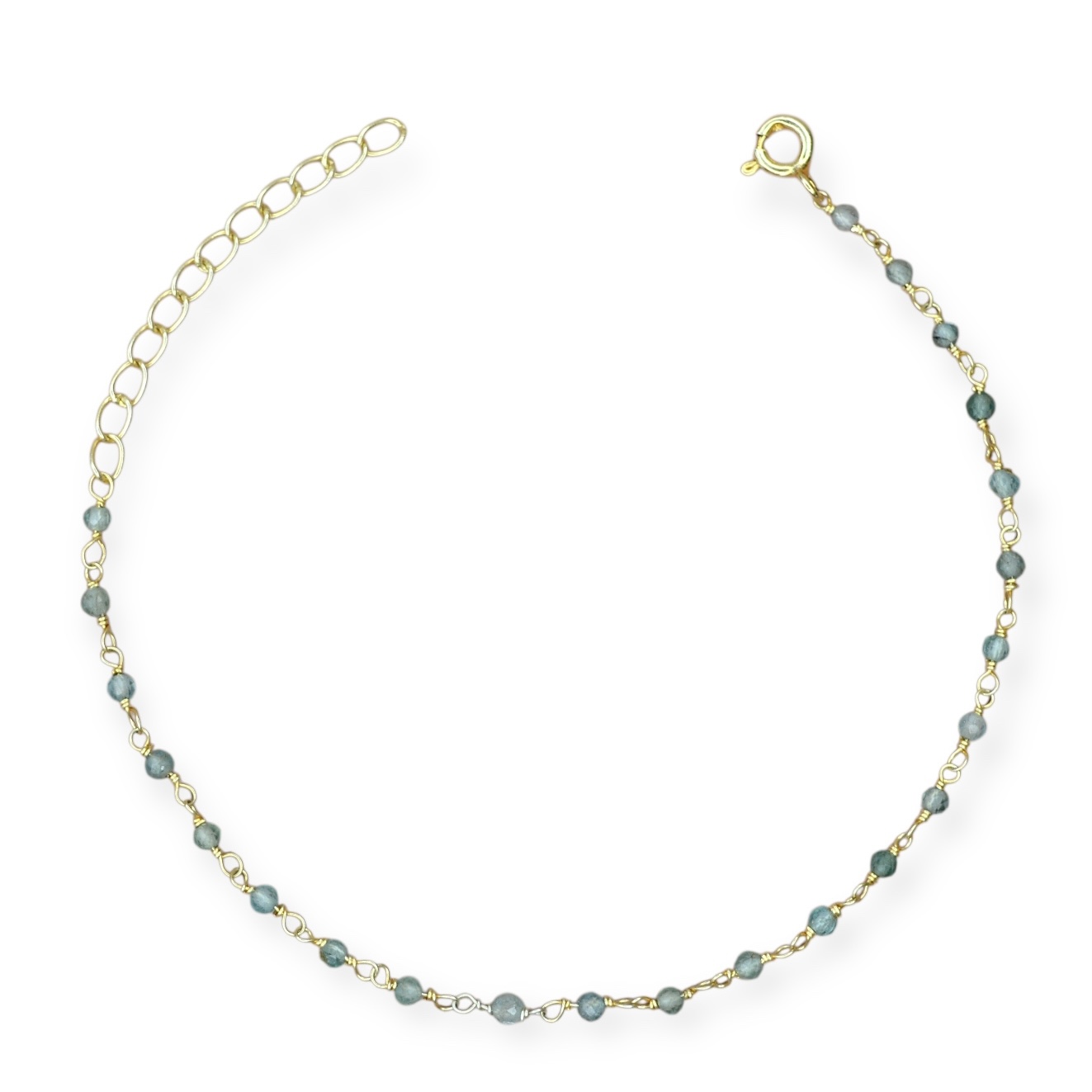 Apatite Harmonic Bracelet Gold Vermeil