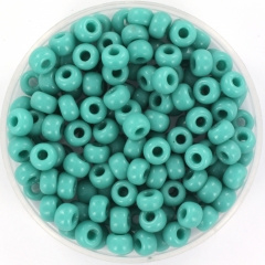 Miyuki Rocailles 4 mm Opaque Turquoise Green 6-412