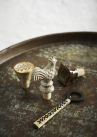 Handmade Stoneware Bottle Stopper / Madam Stoltz