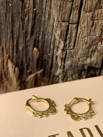 Boho Hoops Gold Vermeil