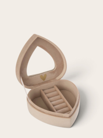 Sieraden Doosje Velvet Hart Small