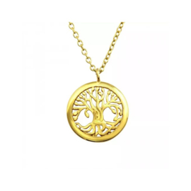 Tree Of Life Gold Vermeil Necklace