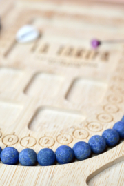 Lapis Lazuli Frosted 8 mm Kralen