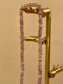 Roze Amethist 4 x 3 mm Facet Kralen