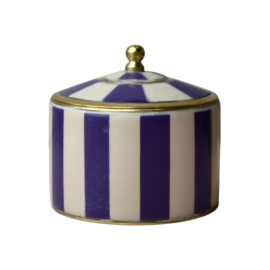 Purple Striped Treasure Box Large
