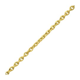 Plain Gold Vermeil Necklace 45 cm