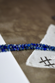 Lapis Lazuli Facet 2 mm Kralen
