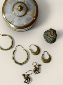 Sahara Soul Earrings Brass