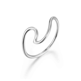 Wave Ring Sterling Silver