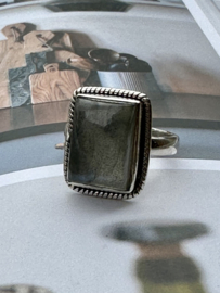 Labradorite Ring Sterling Silver
