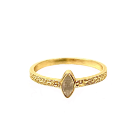 Butterfly Moonstone Ring Gold Vermeil / Muja Juma