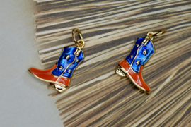 Cowboy Laars Bedel (1pc) Gold Plated