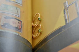 Dotted Mood Ring Gold Vermeil