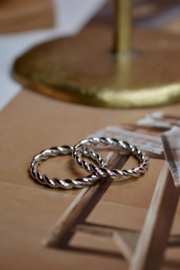 Twisted Ring - Sterling Zilver
