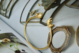 Rhino Bangle Brass