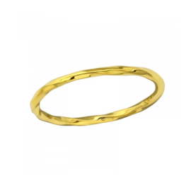Twisted Ring Gold Vermeil 19