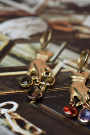 Hand of Fortune Rookkwarts Oorbel / La Tarifa