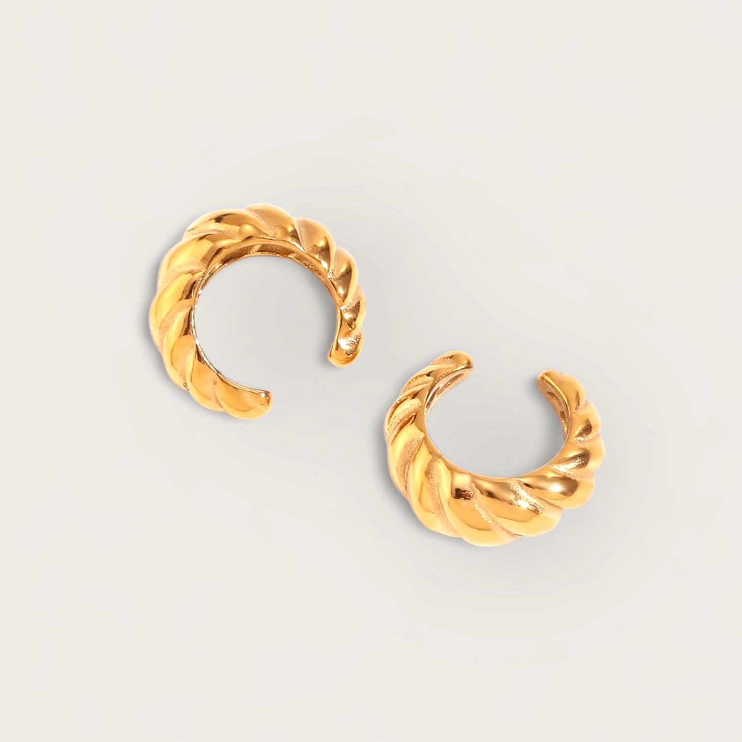 Croissant Ear Cuff Stainless Steel