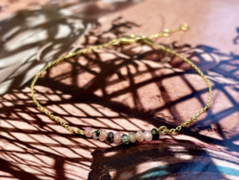 Tourmaline Gold Vermeil Bracelet / Armband