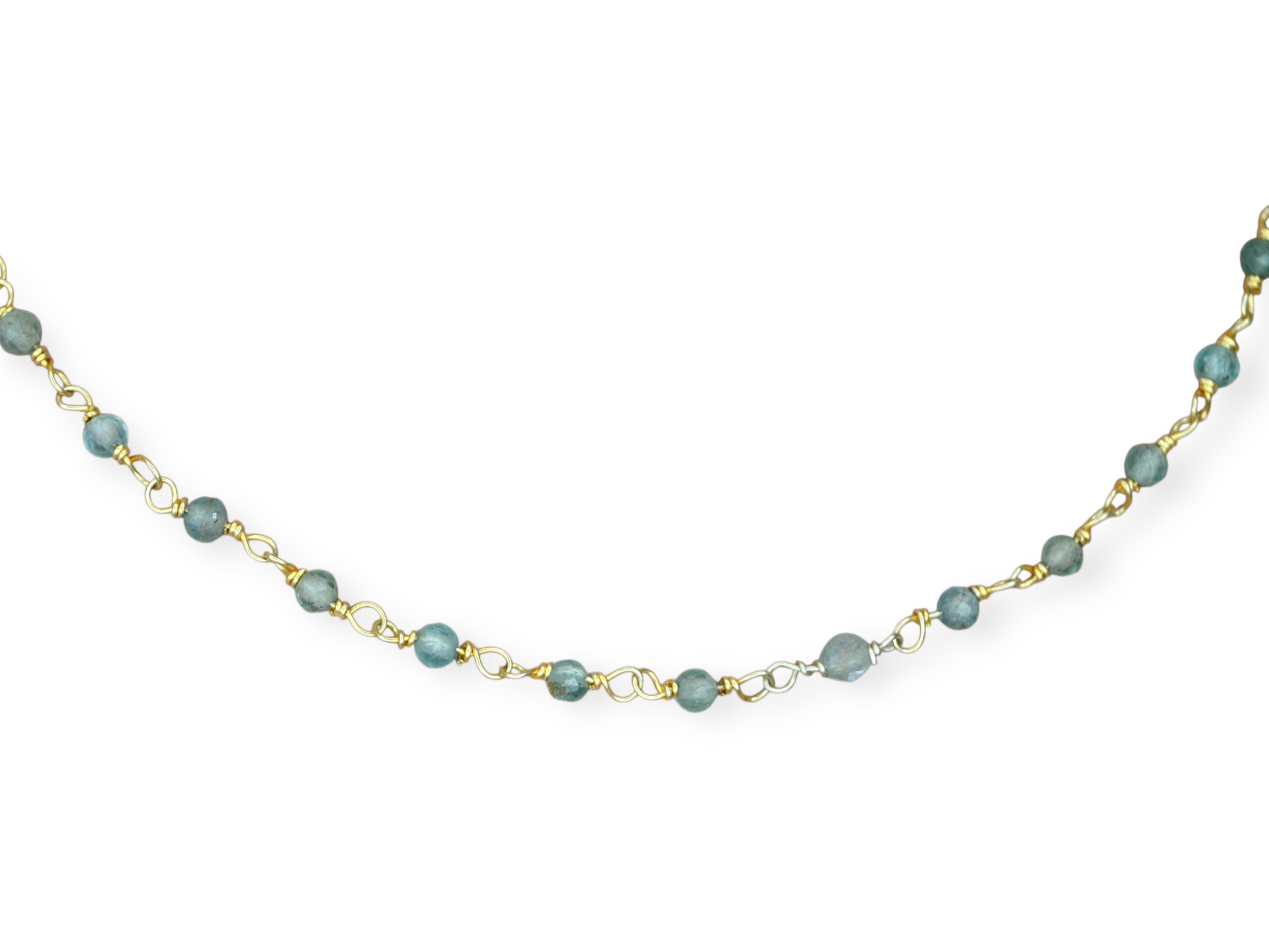 Apatite Harmonic Bracelet Gold Vermeil