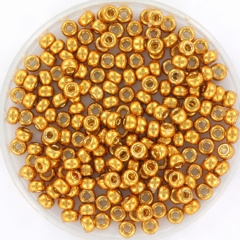 Miyuki Rocailles 3 mm Galvanized Gold 4203