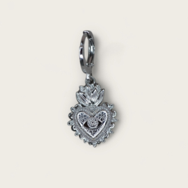 Mexican Heart Single Earring