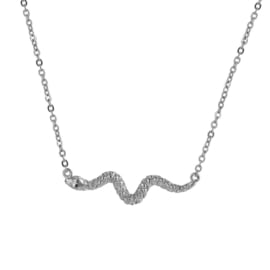 Sterling Silver Shake Necklace