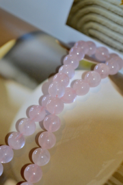 Rozenkwarts 12 mm Kralen