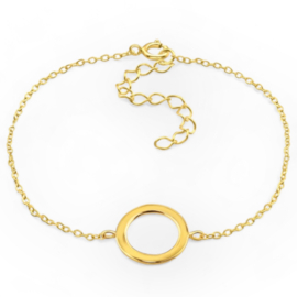 Circle Bracelet Gold Vermeil