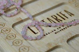 Morganiet 4 x 2.5 mm Facet Coin Kralen